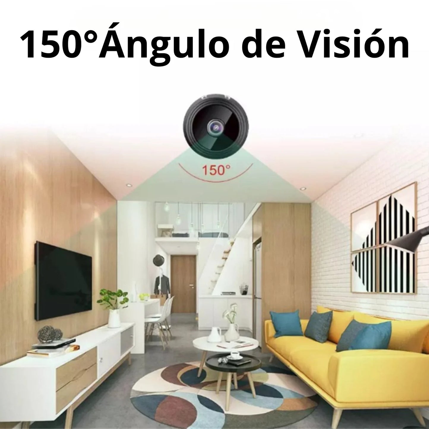 Mini Camara CCTV™: Conexión Wifi + App