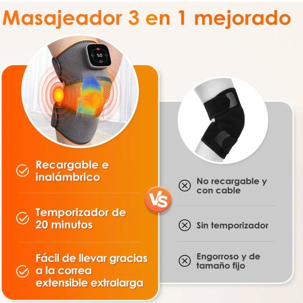 Almohadilla Masajeadora 3 en 1 - jomaka.cl