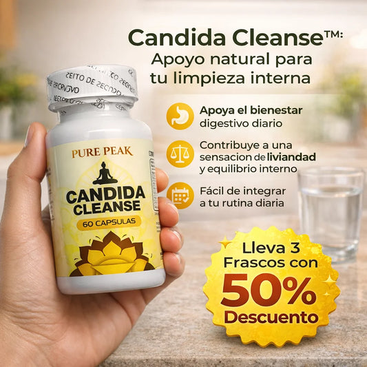 Candida Cleanse™: Apoyo natural para tu limpieza interna