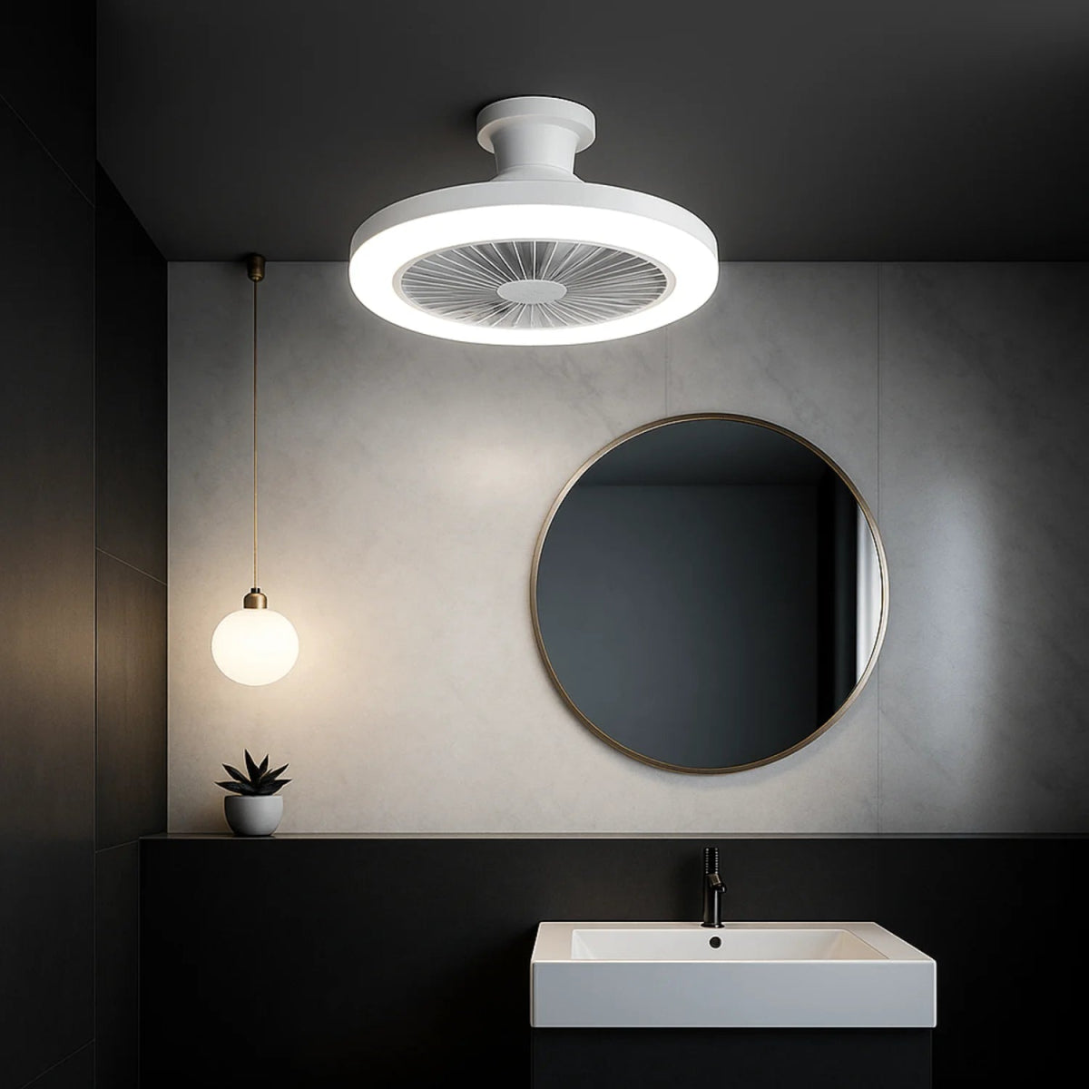 Ampolleta Led Indoor/Outdoor con Ventilador - jomaka.cl