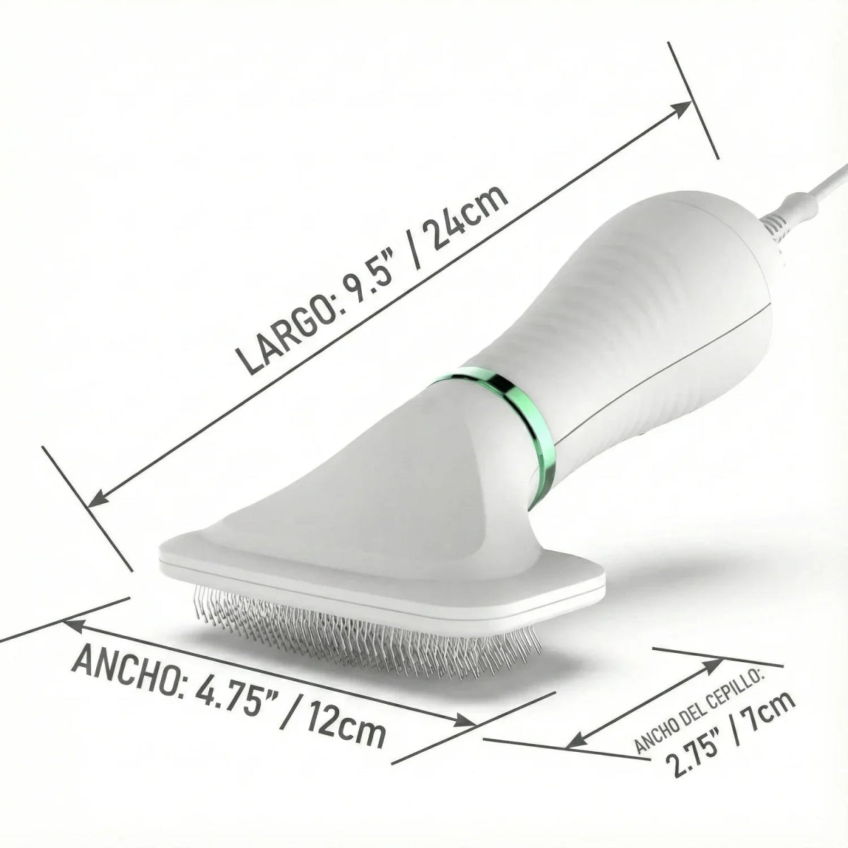 Cepillo Secador para Mascotas 2 en 1 - jomaka.cl