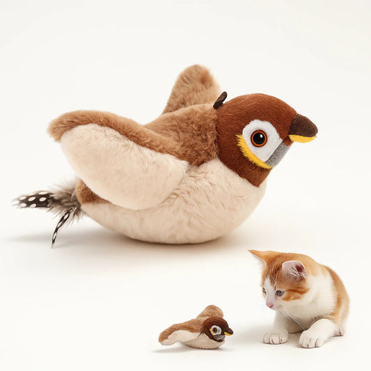 Pájaro de Juguete p/Mascotas - jomaka.cl