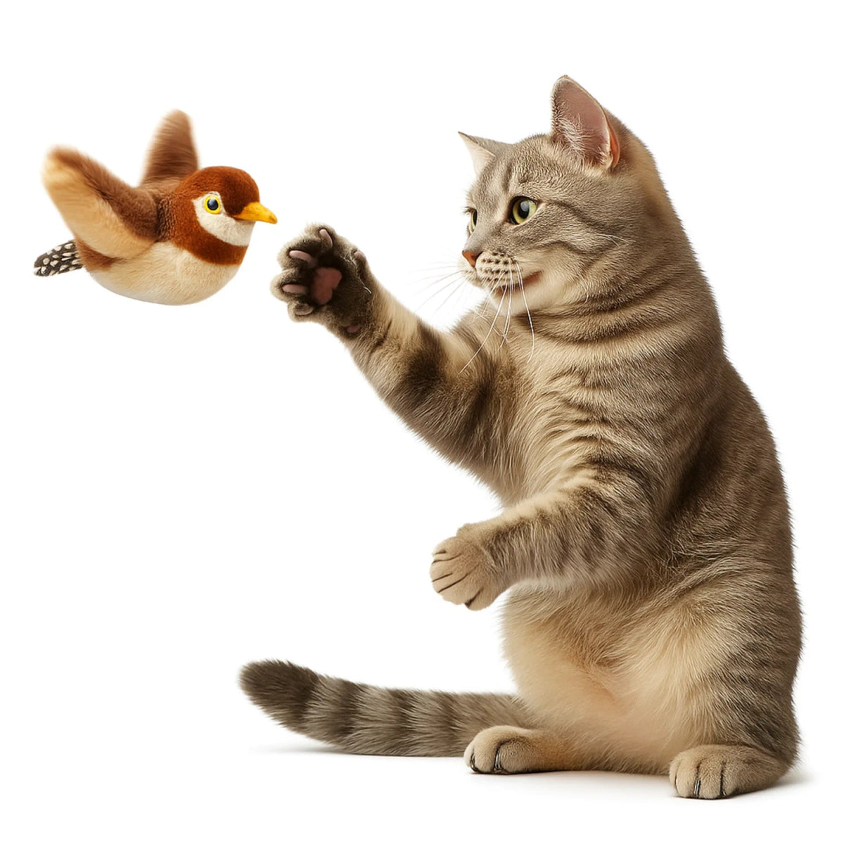 Pájaro de Juguete p/Mascotas - jomaka.cl