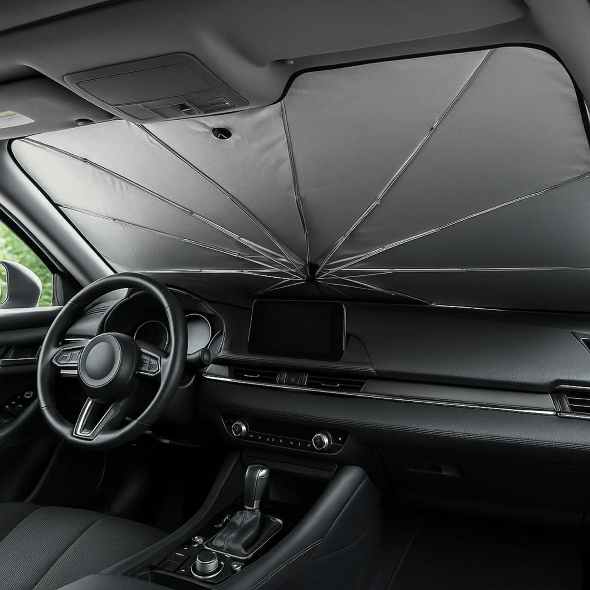 Parasol Retráctil Plegable - Jomaka.cl