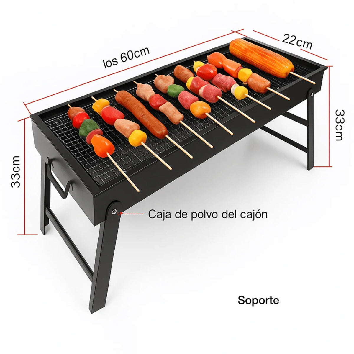 Parrilla Familiar Portátil - jomaka.cl