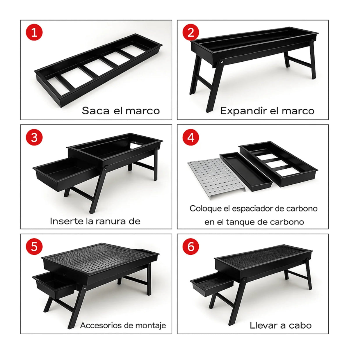 Parrilla Familiar Portátil - jomaka.cl
