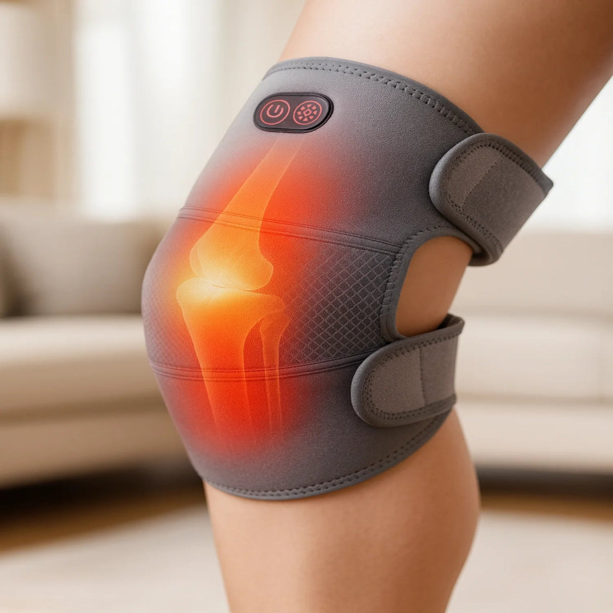 Rodillera Térmica con Vibración - jomaka.cl