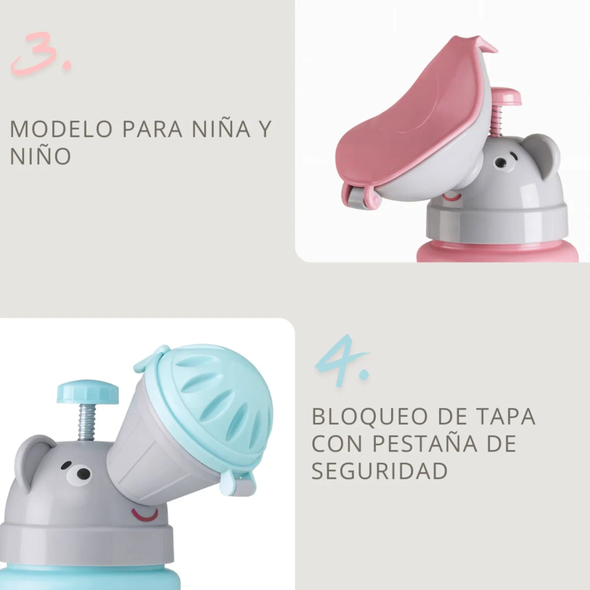 Vaso Orinal Portátil para Niño/a - jomaka.cl